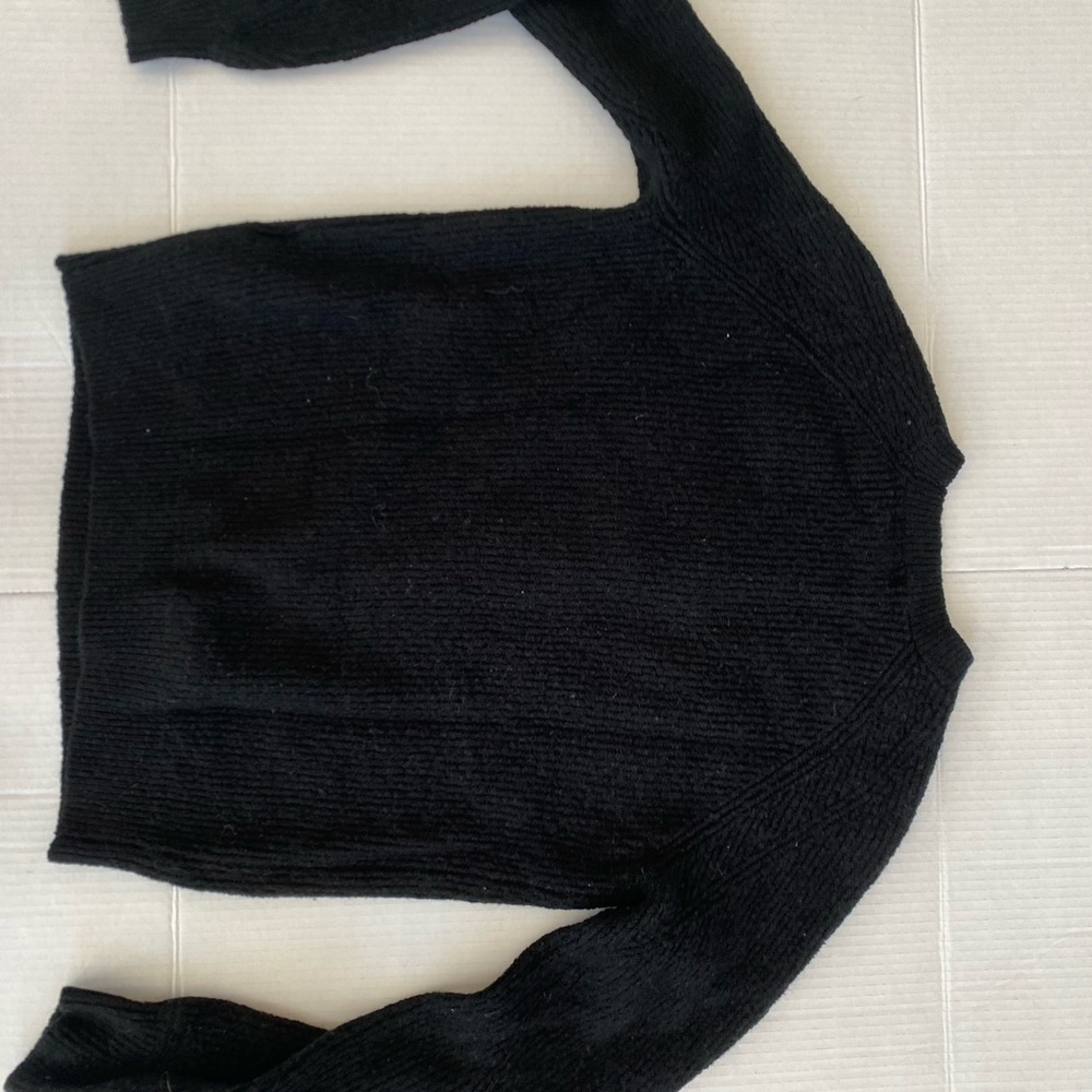 Black Knit Sweater